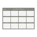 Blue Sky Herbal Inc Blue Sky 100032 36 x 24 in. Yearly Erasable Laminated Planner; Adriana - Taupe 100032